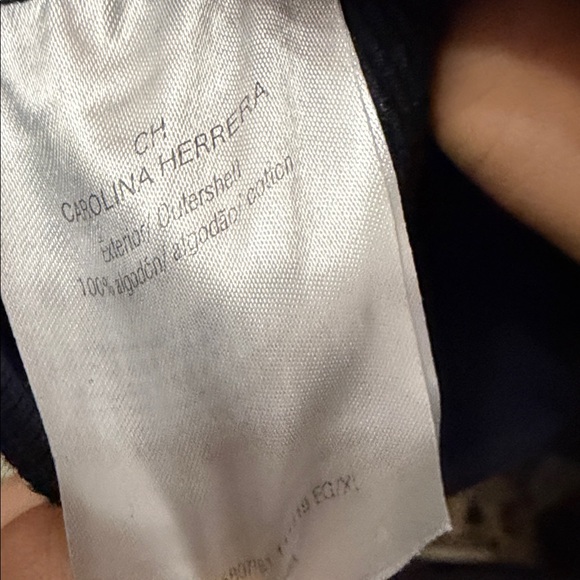 Carolina Herrera Men’s Navy Sweatshirt Size Large - Picture 2 of 3